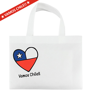 Vamos Chile Small Bag 30 x 22 cm.