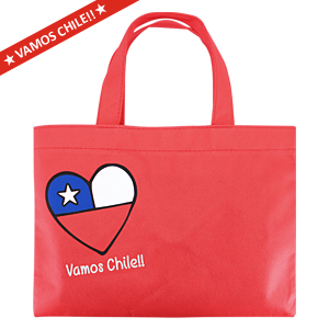 Vamos Chile Small Bag 30 x 22 cm.