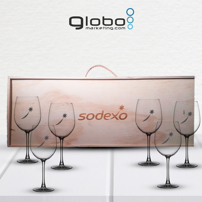 Bolsa Botella de Vino 100% Algodón 10x35x10cm - Globo Marketing