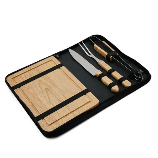 Kit parrillero madera vertical
