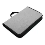bolso de cables gris