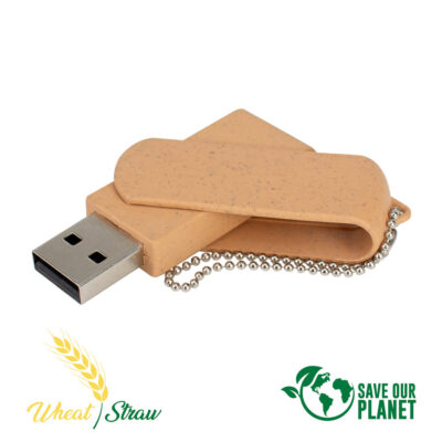 USB Pendrive 16GB de caña de Trigo