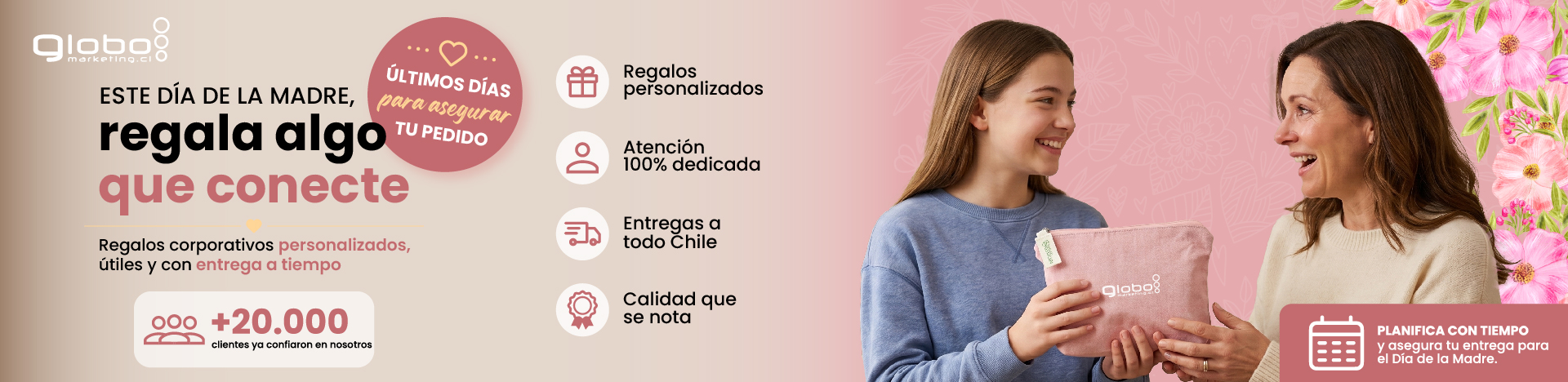 Banner Dia de la Madre Globo WEB