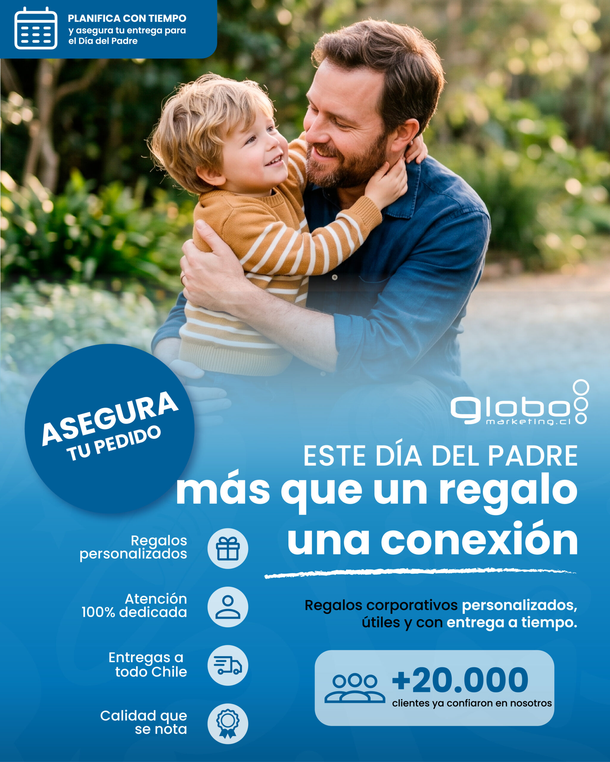 Banner Dia del Padre GLOBO movil