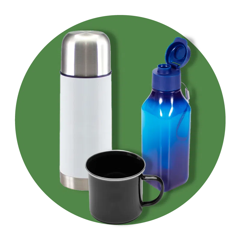 Botellas, Termos y Mugs