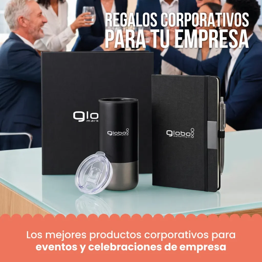Los mejores productos corporativos para eventos y celebraciones de empresa - Globo Marketing